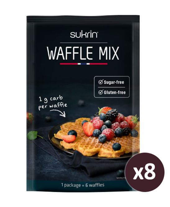 Hovedbilde Pakketilbud 8 Sukrin Waffle ...