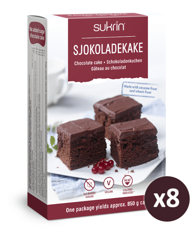 Pakketilbud 8 Chocolate Cake 