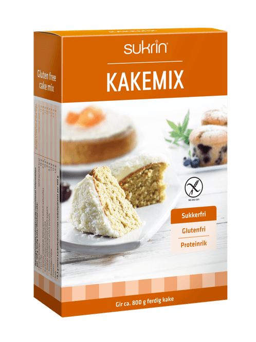 Hovedbilde Sukrin Kakemix, glutenfri og ...